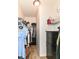Walk-in closet with ample hanging and storage space for organized wardrobe solutions at 6556 Sulgrove Pl, Indianapolis, IN 46221