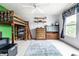 Bright bedroom with bunk bed, cheerful decor, and plenty of space at 8088 Lantern Ln, Pendleton, IN 46064