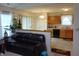 Open-concept living space with a seamless transition into the kitchen, perfect for entertaining guests at 8165 Amarillo Dr, Indianapolis, IN 46237