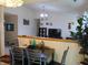 Cozy living area featuring a dining table and an open layout, perfect for entertaining or quiet relaxation at 8165 Amarillo Dr, Indianapolis, IN 46237