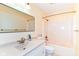 Clean bathroom featuring a sink, toilet, and shower/tub combo at 8530 Ardennes Dr, Fishers, IN 46038