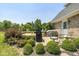 Backyard featuring a wooden deck with outdoor seating and a covered grill at 1135 W Wildflower Ct, Mooresville, IN 46158