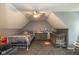 Cozy bedroom featuring a day bed, crib, dresser, and ceiling fan at 1135 W Wildflower Ct, Mooresville, IN 46158