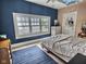 Bedroom with window at 1336 Lafayette Ave, Columbus, IN 47201