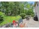 Spacious patio area with outdoor seating, perfect for relaxing and entertaining at 16732 Maraschino Dr, Noblesville, IN 46062