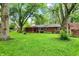Spacious backyard featuring green grass, mature trees, and a relaxing atmosphere at 1926 Fairmont Ct, Indianapolis, IN 46229