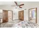 Comfortable bedroom featuring multiple entryways and a cozy design at 20322 Wagon Trail Dr, Noblesville, IN 46060