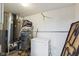Functional utility room with water heater, husky air compressor, and freezer at 2509 Cedarmill Dr, Franklin, IN 46131