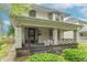 Charming two-story home with a covered front porch supported by decorative columns at 2823 Boulevard Pl, Indianapolis, IN 46208
