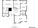 Second floor plan featuring bedrooms, bathroom, closet, and storage areas at 3284 Clary Blvd South Dr, Greenwood, IN 46143