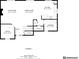 First floor plan featuring living room, dining room, kitchen, office, laundry, and entry areas at 3284 Clary Blvd South Dr, Greenwood, IN 46143