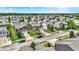 Beautiful view of suburban homes with well-manicured lawns in a planned community at 3284 Clary Blvd South Dr, Greenwood, IN 46143