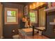 Bathroom with a modern sink, stylish mirror, and good natural light at 3431 W Mooresville Rd, Indianapolis, IN 46221