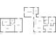Detailed floor plan showcases the layout of the basement and main floor with labeled rooms and dimensions at 3512 N Wakeland Rd, Paragon, IN 46166
