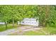 Detached two-car garage offers ample space for vehicles and storage at 3512 N Wakeland Rd, Paragon, IN 46166