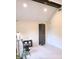 Bedroom featuring a vaulted ceiling and a closet at 3862 Cornwallis Ln, Carmel, IN 46032