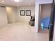 Neutral living room offering stairs and stylish decor at 3862 Cornwallis Ln, Carmel, IN 46032