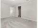 Neutral bedroom with carpet features a closet and nearby bathroom entrance at 4539 Maldenhair Dr, Indianapolis, IN 46239