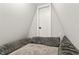 Cozy attic playroom nook with carpet and pillows at 4808 Lakeview Dr, Greenwood, IN 46143