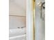 Elegant bathroom showcasing a separate shower and jetted tub combination at 604 Alexandria Pike, Anderson, IN 46012