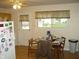 Bright kitchen and breakfast nook with laminate floors at 80 Brentwood Dr, Mooresville, IN 46158