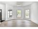 Bright and airy living room featuring modern lighting and windows at 815 E 24Th E St, Indianapolis, IN 46205