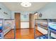 Shared ' room with bunkbeds and hardwood floors at 8272 Calgary Ct, Indianapolis, IN 46268