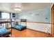 Shared ' room with bunkbeds and hardwood floors at 8272 Calgary Ct, Indianapolis, IN 46268
