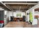 Unfinished basement featuring a utility area with laundry hookups and plenty of space at 8301 E County Road 801 S, Plainfield, IN 46168