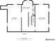 Layout of floor one featuring laundry room, Gathering room, living room and storage spaces at 8301 E County Road 801 S, Plainfield, IN 46168