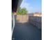 Private deck with gray carpet and a fenced perimeter at 8361 Paso Del Norte Ct, Indianapolis, IN 46227