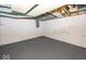 Unfinished basement with painted walls and ceiling, ready for your creative vision at 839 N Oxford St, Indianapolis, IN 46201