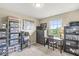 Well-organized bedroom with storage solutions and a bright window offering plenty of natural light at , Brownsburg, IN 46112