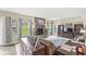 Spacious living room with a stone fireplace, large windows, and comfortable seating at , Brownsburg, IN 46112