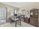 Bright and airy office space with natural light, neutral walls, and classic furnishings at , Brownsburg, IN 46112