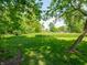 Spacious green backyard with mature trees provides a serene and private outdoor space for relaxation and recreation at 10307 Wilson Rd, Brownsburg, IN 46112