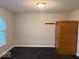 Comfortable bedroom with carpeting, window, and closet plus access to a relaxing wooden sauna at 1287 Highland Lake Way, Brownsburg, IN 46112