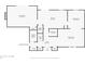 Floor plan showcasing the layout of the first floor of the home at 12961 Limberlost Dr, Carmel, IN 46033