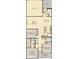 Detailed floorplan showcasing the layout, including bedrooms, bathrooms, and living areas at 15363 Alperton Rd, Fishers, IN 46037