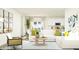 Bright, open-concept living room with modern furniture and decor at 15363 Alperton Rd, Fishers, IN 46037