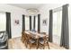 Dining room with natural light and seating for six at 1620 W New York St, Indianapolis, IN 46222