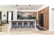 Spacious kitchen with breakfast bar, stainless steel appliances, and modern cabinetry at 1620 W New York St, Indianapolis, IN 46222