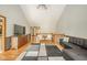 Cozy living room with hardwood floors and comfortable seating arrangement at 1633 W 200 North, Greenfield, IN 46140