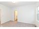 Bedroom featuring carpeted floors and an ensuite bathroom at 2412 Peoples Dr, Indianapolis, IN 46205