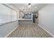 Bright open-concept kitchen with gray cabinets and modern appliances at 3735 Marrison Pl, Indianapolis, IN 46205