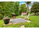 Outdoor space featuring a grill, rug, and seating, perfect for relaxing and entertaining at 429 E Hoover Dr, Nineveh, IN 46164