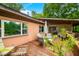 A pleasant wooden deck with table and chairs, perfect for entertaining or relaxing outdoors at 429 E Hoover Dr, Nineveh, IN 46164