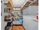 Well-organized pantry with ample shelving, providing plenty of storage space at 4623 E Windsor Ln, Columbus, IN 47201
