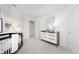 Bright Bedroom with stylish furniture, modern accents and an open doorway at 569 Dalton Way, Avon, IN 46123
