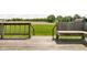 Wooden deck provides ample outdoor living with green space at 5905 N County Rd 600 E, Brownsburg, IN 46112